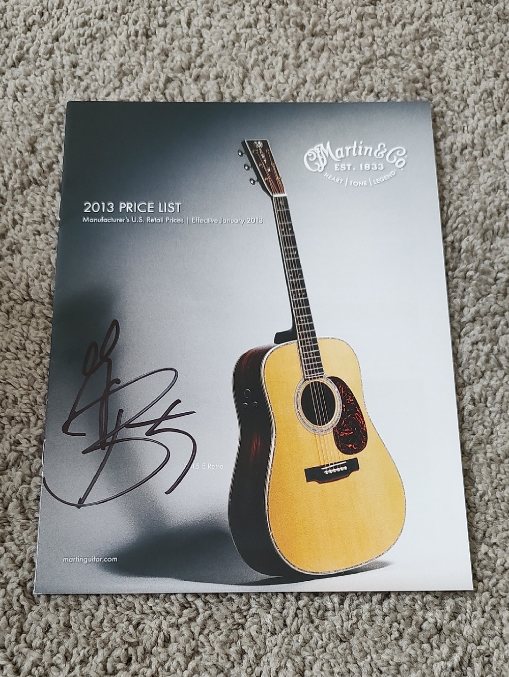 Greg Bates Autographed